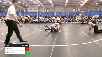 160 lbs Final - Claudio (CJ) Torres, FL vs Brady Collins, PA