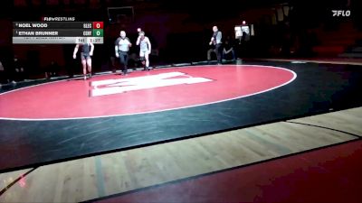 175 lbs 1st Place Match - Ethan Brunner, Century vs Noel Wood, Glencoe