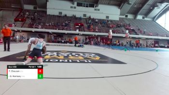 120 lbs Cons. Round 1 - Drayden Ramsey, Pontiac High School vs Faris Elayyan, Beat The Streets