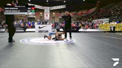 5th Place Match - Raul Gonzalez, Vasky Bros\Pitman Wrestling Club vs Carlos Garcia Jr, Mad Dawg Wrestling Club