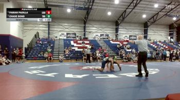 157 lbs Semifinal - Fabian Padilla, Life University vs Chase Bond, Truett-McConnell (Ga.)