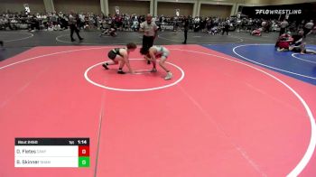 126 lbs Round Of 32 - David Fletes, Canyon Springs High School vs Bryce Skinner, Shamrock WC