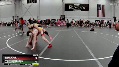 150 lbs Round 2 (8 Team) - Pfeiffer Morrison, Prime Wrestling Gold vs Shane Ryan, South Side WC Blue