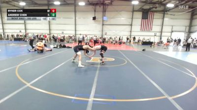 160 lbs Round Of 32 - Ryker Cox, NY vs Andrew Chen, FL