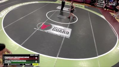 113 lbs Quarterfinal - Ethan Phanmanivong, Minnesota vs Finnegan Bromenschenkel, Anoka Youth Wrestling