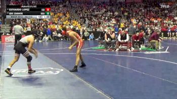 2A-113 lbs Champ. Round 1 - Izic Zarate, Red Oak vs Estuardo Lopez, Clarion-Goldfield-Dows