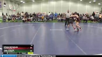 90 lbs Round 3 (6 Team) - Finn Stalick, Wyoming Brown vs Ethan Reynolds, Montana Silver