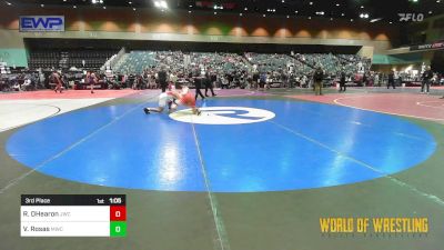 135 lbs 3rd Place - Riker OHearon, JWC vs Vincent Rosas, Maize Wrestling Club