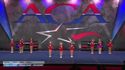 Tech Cheer - Cedar Park - Ricochet [2026 L1.1 Mini - PREP - Small] 2026 ...