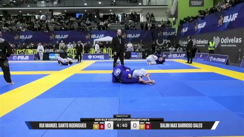 Salim Max Barroso Sales vs Rui Manuel Santo Rodrigues 2026 European Jiu-Jitsu IBJJF Championship