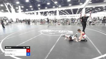 61 lbs Semifinal - Bridger Graham, Matsu Matmen vs Brantley Druffel, Lionheart WC