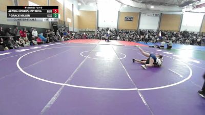 107 lbs Quarterfinal - Alexia Henriquez Silva, North Andover vs Grace Miller, Essex