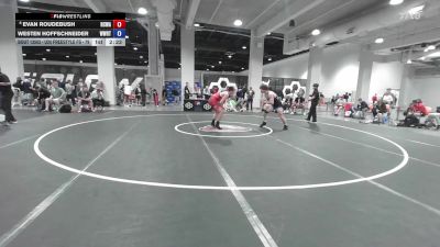 U20 Freestyle FS - 79 lbs Cons. Round 5 - Evan Roudebush, Red Cobra Wrestling Academy vs Westen Hoffschneider, Wyoming Wrestling Reg Training Ctr