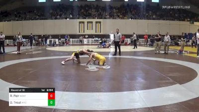 Match - Rob Pair, Montana State-Northern vs Doyle Trout, Wyoming