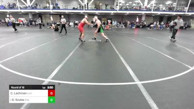 285 lbs Round Of 16 - Calvin Lachman, Lehigh - UnAttached vs David Szuba, Rider - UnAttached