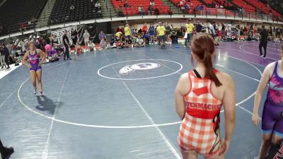 150 lbs Brooke Werth, Montana Banditry HS Girls vs Grace Scott, Montana HS Girls