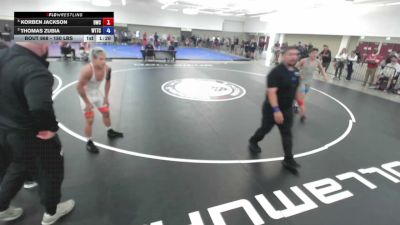150 lbs Cons. Semis - Korben Jackson, 951 Wrestling Club vs Thomas Zubia, World Team Training Center