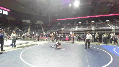 57 lbs 2nd Place - Cooper Patch, Heights Wrestling Club MT vs Preston Lowy, Grandview Wolves WC