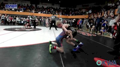 58 lbs Quarterfinal - Treble Castor, Woodward Youth Wrestling vs Gray Fife, Tecumseh Youth Wrestling