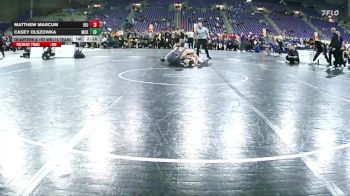 285 lbs Quarters & 1st Wb (16 Team) - Matthew Marcum, Upper Iowa vs Casey Olszowka, McKendree