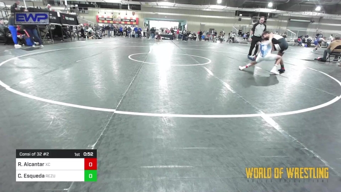 108 lbs Consi Of 32 #2 - Riley Alcantar, X-Calibur vs Camillo Esqueda ...
