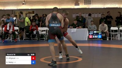 82 kg Round Of 16 - Drew Allgeyer, USA vs Kelsi Nelaj, ALB