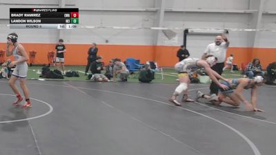 100 lbs Round 4 - Landon Wilson, Neighborhood vs Brady Ramirez, Contenders Wrestling Academy