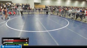 132 lbs Cons. Round 2 - Jason Hower, WI vs Xavier Royere, TX