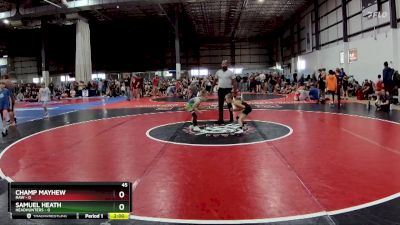 45 lbs Placement (4 Team) - Champ Mayhew, RAW vs Samuel Heath, HEADHUNTERS