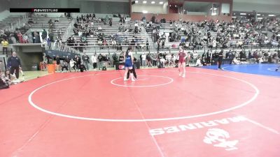U20 Women - 72 lbs Cons. Semis - Keeley Kehrli, IA vs Hailey Sutton, MT