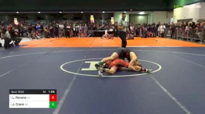 138 lbs Quarterfinal - Lucas Revano, Nj vs Jordan Crace, Oh