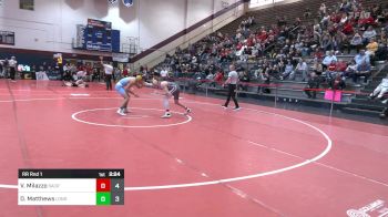141 lbs Rr Rnd 1 - Vinny Milazzo, Sacred Heart vs Devin Matthews, Long Island University