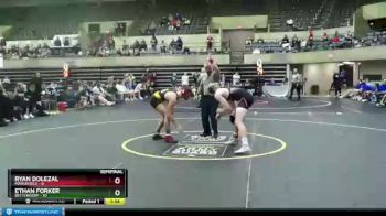 160 lbs Semis & 1st Wrestleback (8 Team) - Ryan Dolezal, Marshfield vs Ethan Forker, Bettendorf