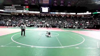 65 lbs Quarterfinal - Juliana Matteo, LAC3 vs Louie DeCaro, PAW3