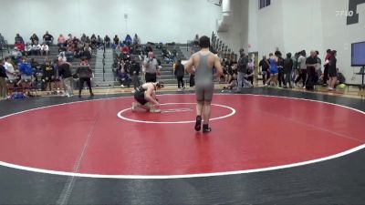 190 lbs Round 2 - Logan Gardner, Eddyville-Blakesburg-Fremont vs Liam Garvey, New London