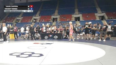 150 lbs Cons. Sub-quarters - Gavin Cantera, Ohio vs Vincent Torres, Colorado