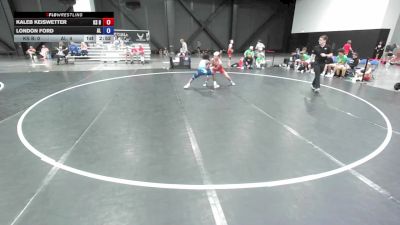 120 lbs Kaleb Keiswetter, Kansas Blue vs London Ford, Alabama