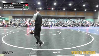 132 lbs 7th Place - Avery Jones, Oakdale vs Josiah Garcia, Tokay Wrestling Club