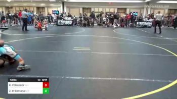 106 lbs Round Of 32 - Kai Villasenor, Silverback WC vs Zairyn Ramos-Semana, Elite Wrestling