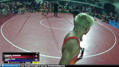 120 lbs Placement Matches (8 Team) - AJ Dolbear, Oregon vs Saxon Bristol, Hawaii
