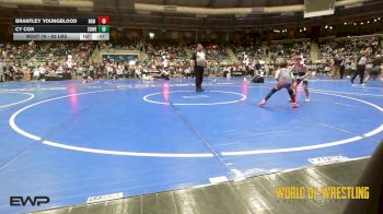 55 lbs Consi Of 16 #2 - Brantley Youngblood, RAW Wrestling Club vs Cy Cox, Coweta Tiger Wrestling