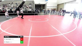 105-M lbs Rr Rnd 1 - Calvin Carmody, MarcAurele Youth vs Damian Hoare, Souderton Youth Wrestling