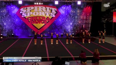 Thrive Cheer Royals - Mini Royals [2026 Exhibition (Cheer) Day 1] 2026 Spirit Sports Colorado Springs Nationals