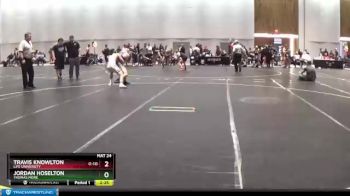 141 lbs Cons. Round 4 - Travis Knowlton, Life University vs Jordan Hoselton, Thomas More