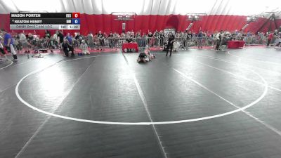 138 lbs Champ. Rd Of 32 - Mason Porten, Relentless Training Center vs Keaton Henry, Immortal Athletic WC