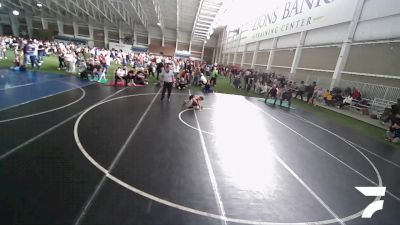 52 lbs Cons. Round 4 - Wyatt Kearns, Cougars Wrestling Club vs Rush Memmott, Ravage