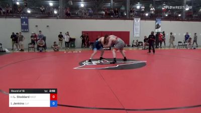 125 kg Round Of 16 - Lucas Stoddard, West Point Wrestling Club vs Ira Jenkins, Cliff Keen Wrestling Club