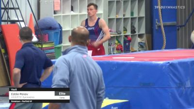 Eddie Penev - Vault, U.S.O.P.T.C. Gymnastics - 2021 April Men's Senior National Team Camp