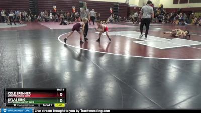 SPW-13 lbs Quarterfinal - Cole Spenner, Lynx Wrestling Club vs Sylas King, East Buchanan Mat Club