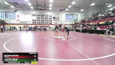 175 lbs Cons. Semi - Kaymon Rhone, NEOSHO vs Carter Welsh, LAFAYETTE-Wildwood